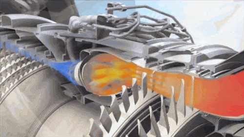 Chambre de combustion - Turboprop